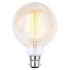 Vintage Filament 6 Watt Globe B22 Bayonet Cap LED Light Bulb - Gold Tint