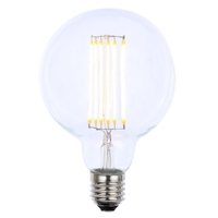 Vintage Filament 6 Watt Globe E27 Edison Screw LED Light Bulb - Clear