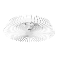 Visconte Airy 70 Watt LED Smart App Controlled Ceiling Light with Fan - White