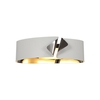 Visconte Alma LED Wall Light - White and Chrome