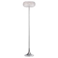 Visconte Astra 3 Light Diamante Floor Lamp - Chrome