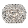 Visconte Astra 3 Light Diamante Wall Light - Chrome