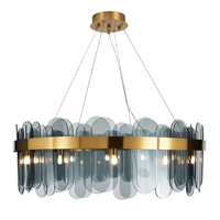 Visconte Avellino 12 Light Ceiling Pendant - Brass