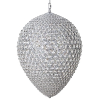 Visconte Bola 9 Light Ceiling Pendant - Chrome