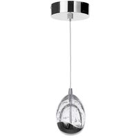 Visconte Bulla 1 Light LED Ceiling Pendant - Chrome