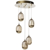 Visconte Bulla 5 Light LED
Spiral Cluster Ceiling Pendant
Light