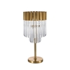 Visconte Cascata 3 Light Prism Table Lamp - Satin Brass
