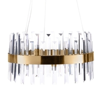 Visconte Coco Large Ceiling Pendant - Satin Gold