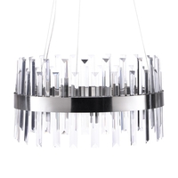Visconte Coco Large Ceiling Pendant - Satin Nickel