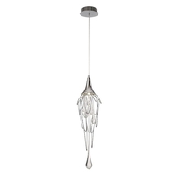 Visconte Efendee 1 Light Ceiling Pendant - Chrome