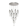 Visconte Efendee 18 Light Ceiling Pendant - Chrome