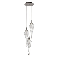 Visconte Efendee 3 Light Ceiling Pendant - Chrome