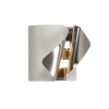 Visconte Eurice Wall Light - White and Chrome
