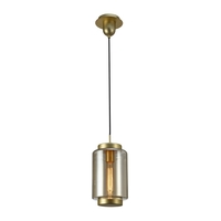 Visconte Firenze 1 Light 20cm Ceiling Pendant - Matte Gold