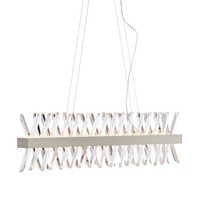 Visconte Flusso Bar Adjustable Ceiling Pendant Light - Satin Nickel