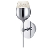 Visconte Goblet 1 Light Wine Glass Style Wall Light - Chrome