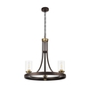 Visconte Gotica 3 Light Ceiling Pendant - Bronze