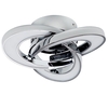 Visconte Infinity LED Wall or Flush Ceiling Light - Chrome