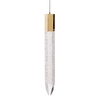 Visconte Krypto-Lampada 1 Light Ceiling Pendant - Gold