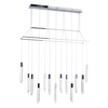Visconte Krypto-Lampada 13 Light Bar Ceiling Pendant - Chrome