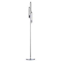 Visconte Krypto-Lampada 3 Light Floor Lamp - Chrome
