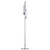 Visconte Krypto-Lampada 3 Light Floor Lamp - Chrome
