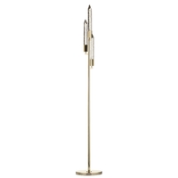 Visconte Krypto-Lampada 3 Light Floor Lamp - Gold