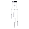 Visconte Krypto-Lampada 7 Light Round Ceiling Pendant - Chrome