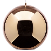Visconte Large Leo 1 Light Ceiling Pendant - Copper