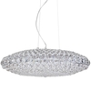 Visconte Large Roma Crystal Ceiling Pendant - Chrome