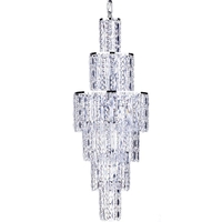 Visconte Long Island 6 Light 6 Tier Chandelier - Chrome