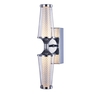 Visconte Luce Double LED IP44 Rated Wall Light - Chrome
