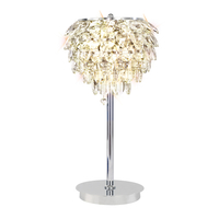 Visconte Maine 2 Light Table Lamp - Chrome
