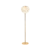 Visconte Maine 3 Light Floor Lamp - Gold