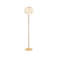Visconte Maine 3 Light Floor Lamp - Gold