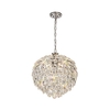 Visconte Maine 6 Light Crystal Ceiling Pendant - Chrome