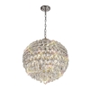 Visconte Maine 9 Light Crystal Ceiling Pendant - Chrome