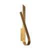 Visconte Marioni Ribbon Style LED Wall Light - Gold Leaf
