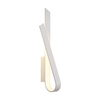 Visconte Marioni Ribbon Style LED Wall Light - White