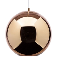 Visconte Medium Leo 1 Light Ceiling Pendant - Copper