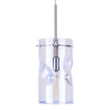 Visconte Monet 1 Light Petroleum Tinted Glass Ceiling Pendant - Chrome