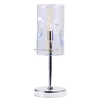Visconte Monet 1 Light Petroleum Tinted Glass Table Lamp - Chrome
