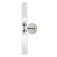 Visconte Praiano 2 Light Wall Light - Chrome