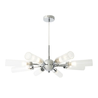 Visconte Praiano 8 Light Ceiling Pendant - Chrome