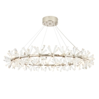 Visconte Scafati 18 Light Ceiling Pendant - Satin Nickel