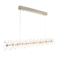 Visconte Scafati 18 Light Ceiling Pendant Bar - Satin Nickel