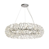 Visconte Scoppio de Stelle 26 Light Crystal Ceiling Pendant - Chrome