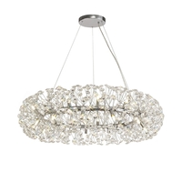 Visconte Scoppio de Stelle 26 Light Crystal Ceiling Pendant - Chrome