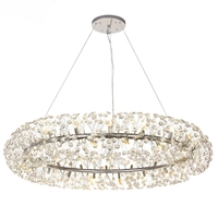 Visconte Scoppio de Stelle 36 Light Crystal Ceiling Pendant - Chrome