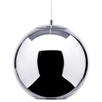 Visconte Small Leo 1 Light Ceiling Pendant - Chrome